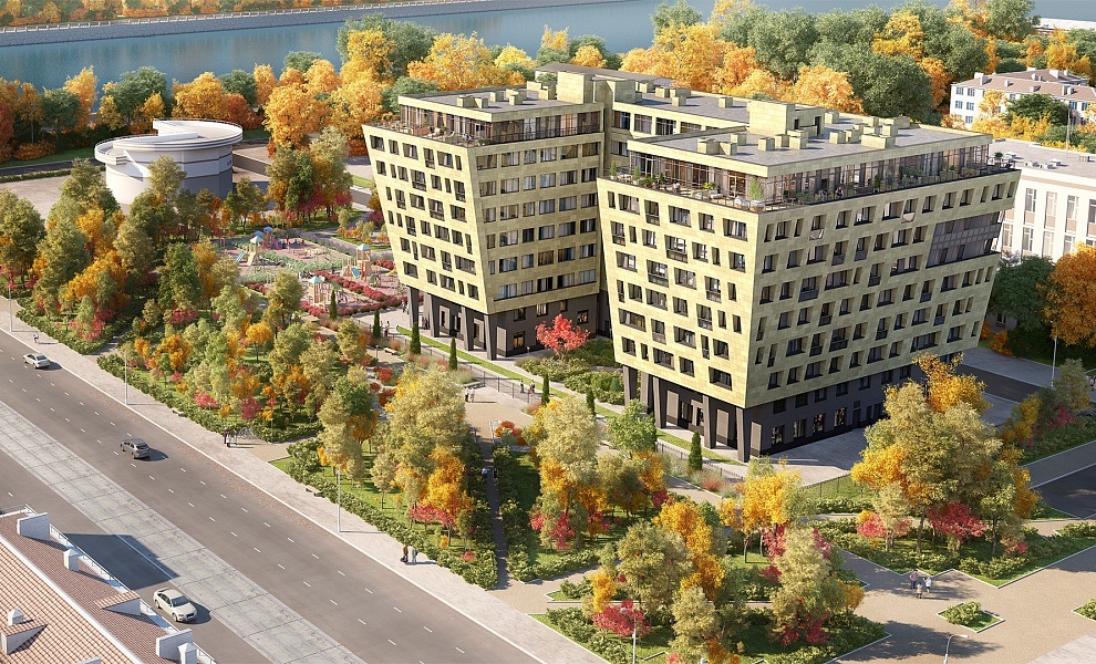 1-комнатная, 55 м² — ЖК ЖК Fusion (Фьюжн)