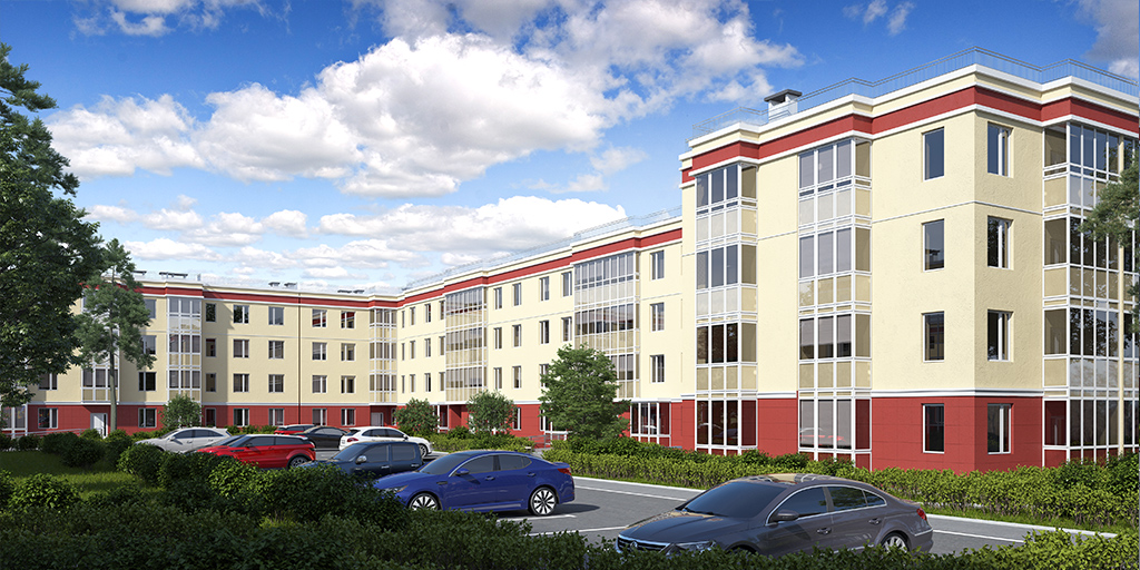2-комнатная, 63 м² — ЖК ЖК ЗемлЯнино