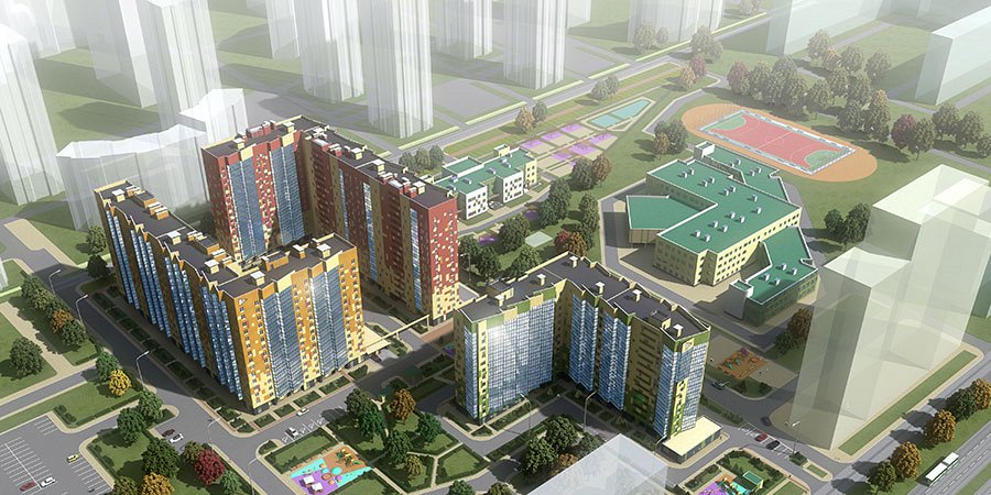 2-комнатная, 58 м² — ЖК ЖК Кирилл и Дарья