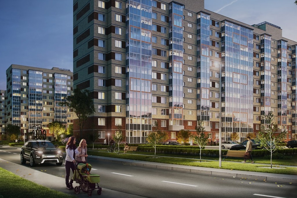 1-комнатная, 41 м² — ЖК ЖК Мурино 2019