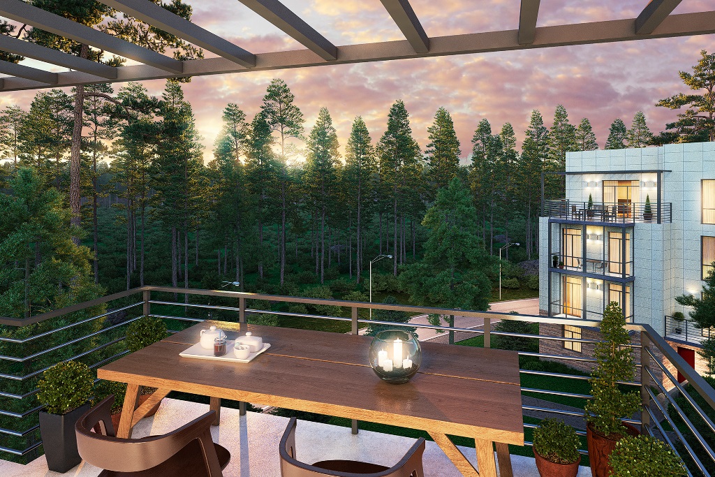1-комнатная, 41 м² — ЖК ЖК Горки Парк