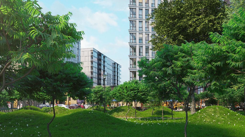 1-комнатная, 38 м² — ЖК ЖК Лиговский сити - Второй квартал (Ligovsky City)