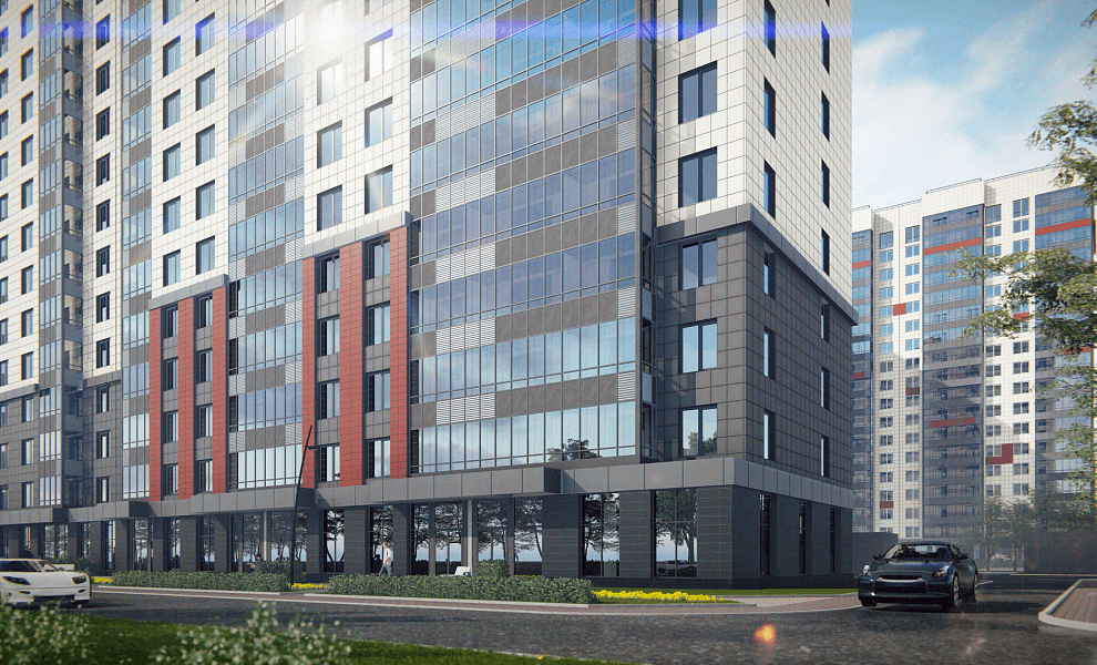 1-комнатная, 45 м² — ЖК ЖК Дом на Обручевых