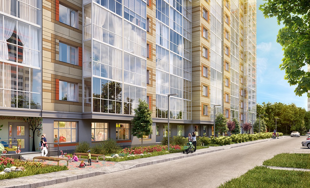 1-комнатная, 64 м² — ЖК ЖК Дом на Космонавтов