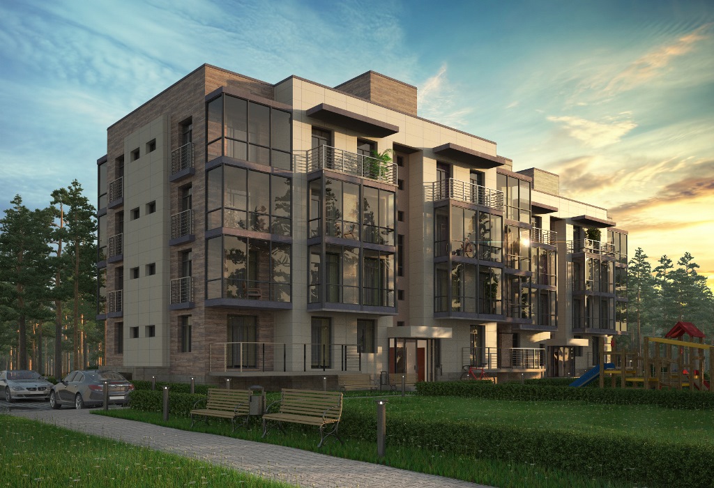 2-комнатная, 70 м² — ЖК ЖК Горки Парк