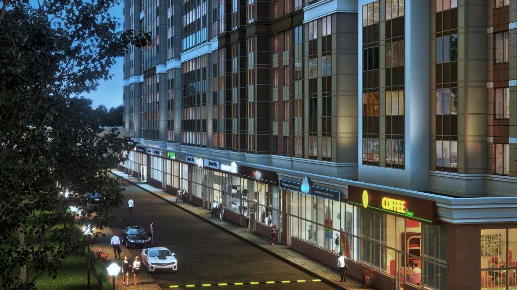 1-комнатная, 35 м² — ЖК ЖК Полис на Неве
