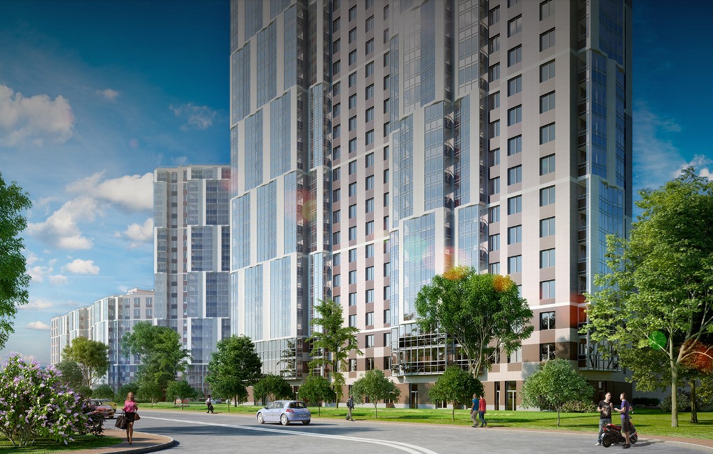 2-комнатная, 57 м² — ЖК Ап-квартал Московский (Up-квартал Московский)