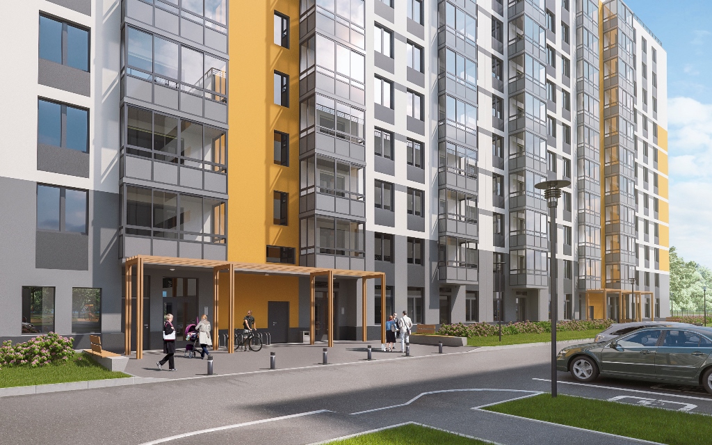 1-комнатная, 40 м² — ЖК ЖК ТАРМО