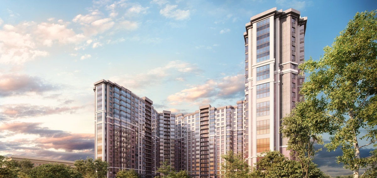 2-комнатная, 54 м² — ЖК ЖК Legenda Героев
