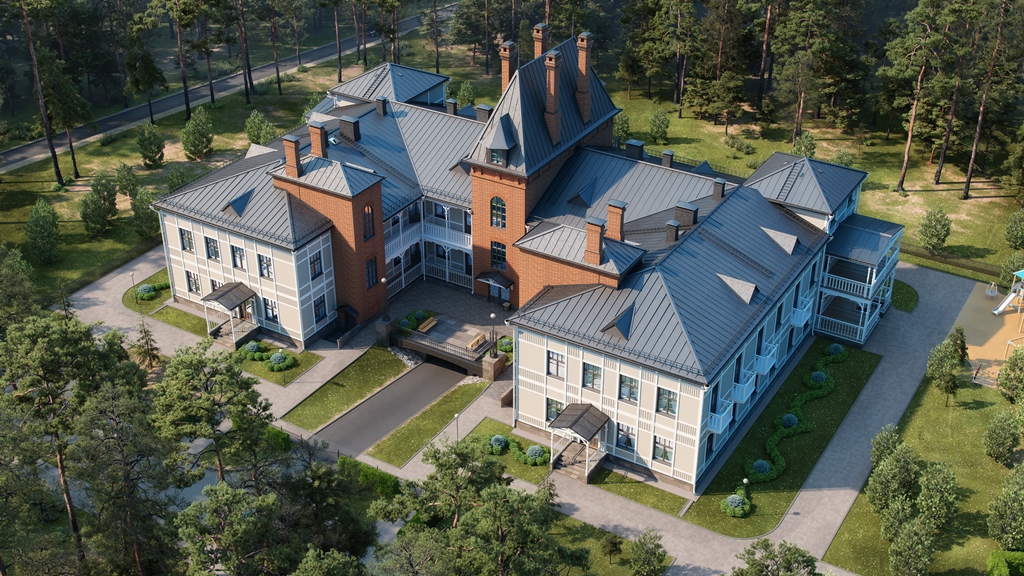 2-комнатная, 65 м² — ЖК Апарт-отель Русские сезоны