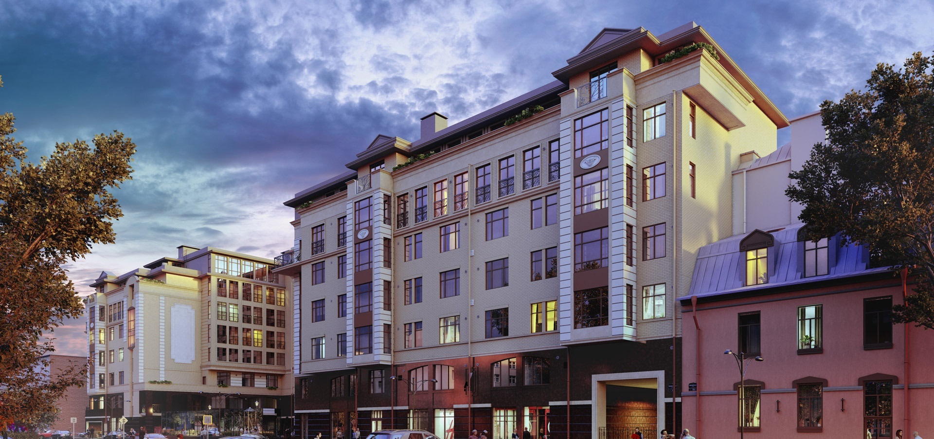 3-комнатная, 156 м² — ЖК Дом Биография