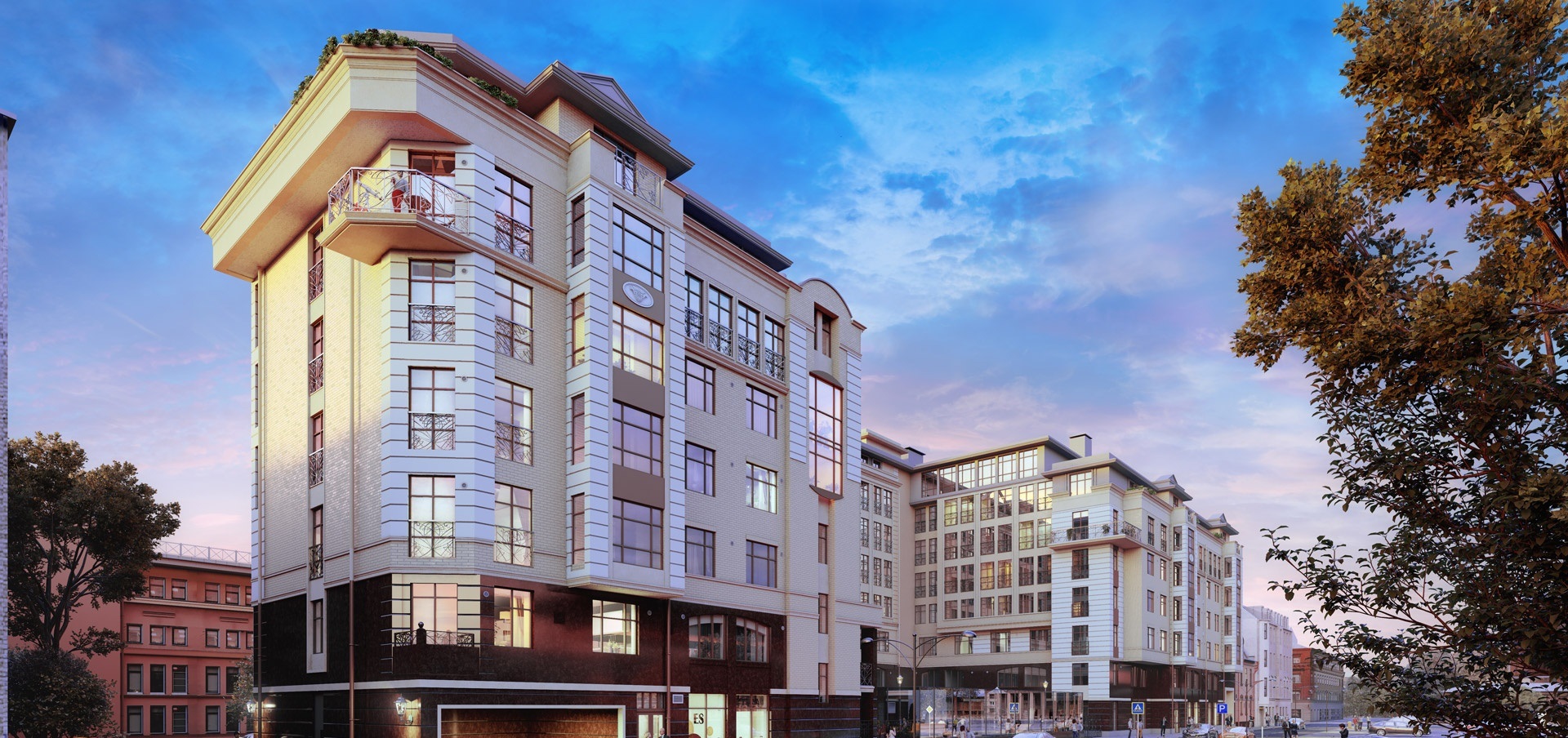 3-комнатная, 110 м² — ЖК Дом Биография