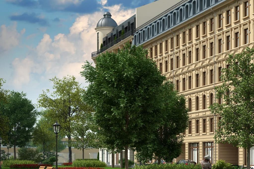4-комнатная, 115 м² — ЖК Апарт-отель у Ратуши (на улице Моисеенко)