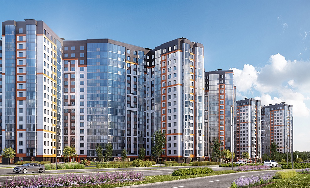 2-комнатная, 64 м² — ЖК ЖК Дом на Блюхера