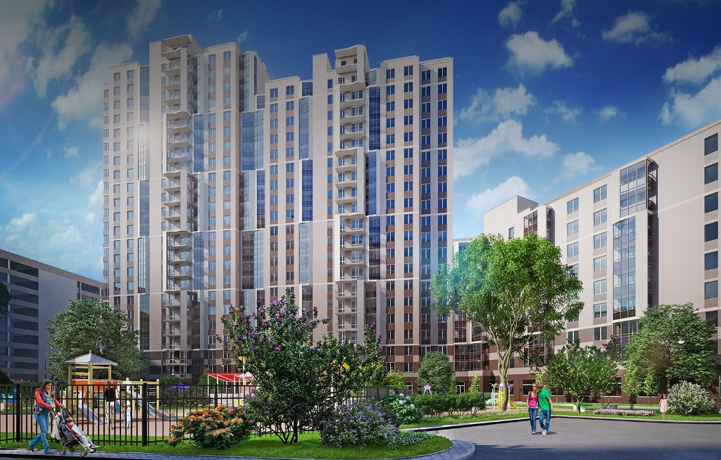 3-комнатная, 67 м² — ЖК Ап-квартал Московский (Up-квартал Московский)