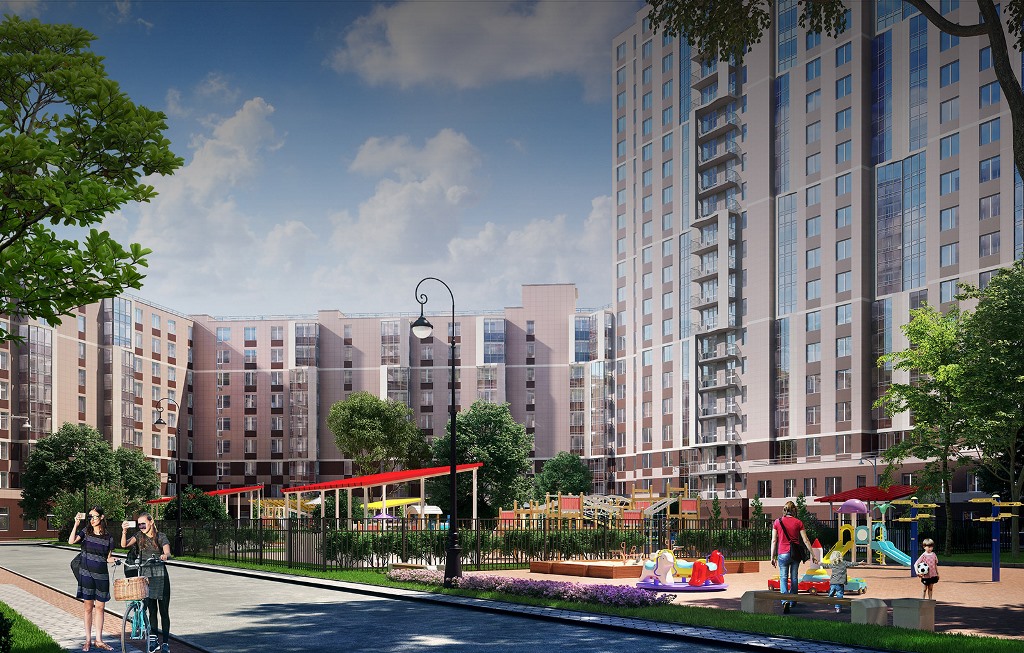 2-комнатная, 63 м² — ЖК Ап-квартал Московский (Up-квартал Московский)