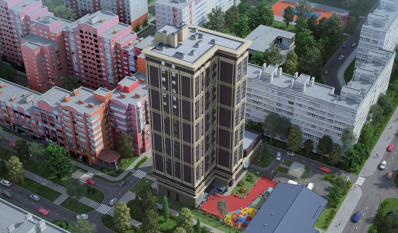 2-комнатная, 60 м² — ЖК ЖК Master на Серебристом бульваре (Мастер)