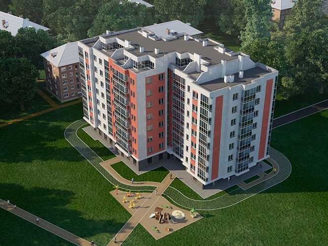 1-комнатная, 41 м² — ЖК ЖК Iva Dom (Ива Дом)