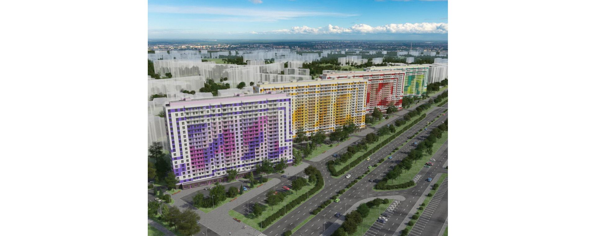 3-комнатная, 84 м² — ЖК ЖК Yoga (Йога)