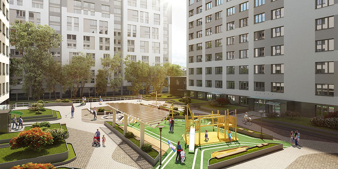 2-комнатная, 55 м² — ЖК ЖК Клубный дом Джи 9 (Клубный дом G9)