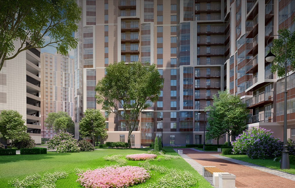 1-комнатная, 37 м² — ЖК Ап-квартал Московский (Up-квартал Московский)