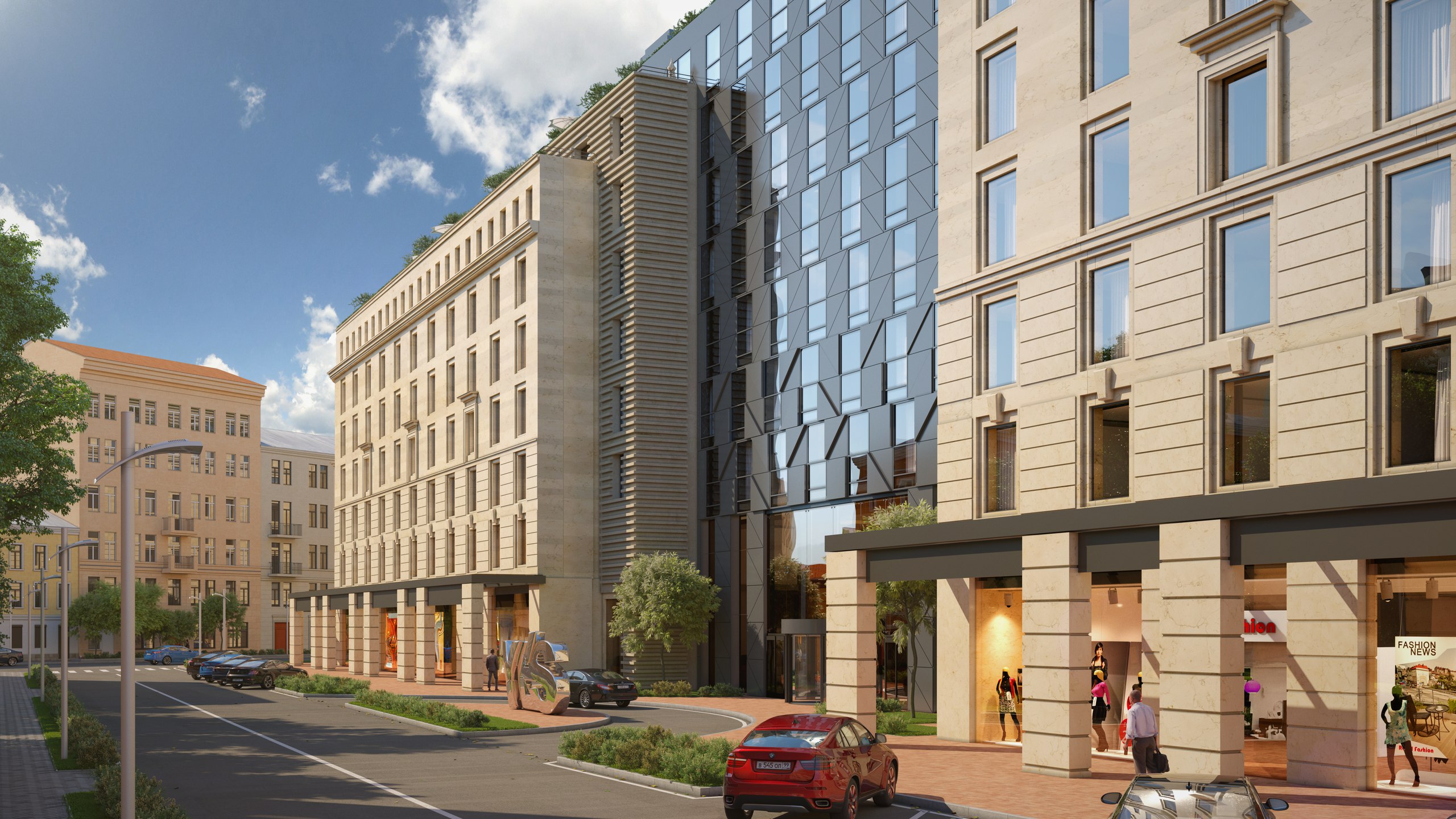 2-комнатная, 64 м² — ЖК Апарт-отель Ye's Marata (Йес Марата)