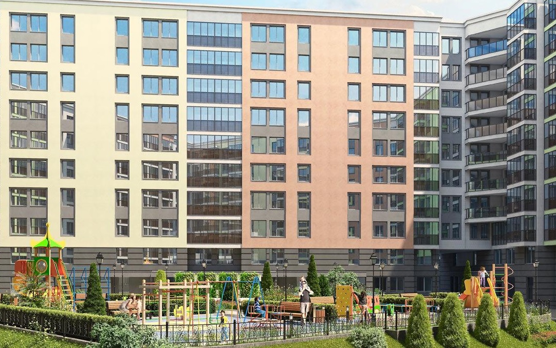 1-комнатная, 38 м² — ЖК Жилой квартал Палацио