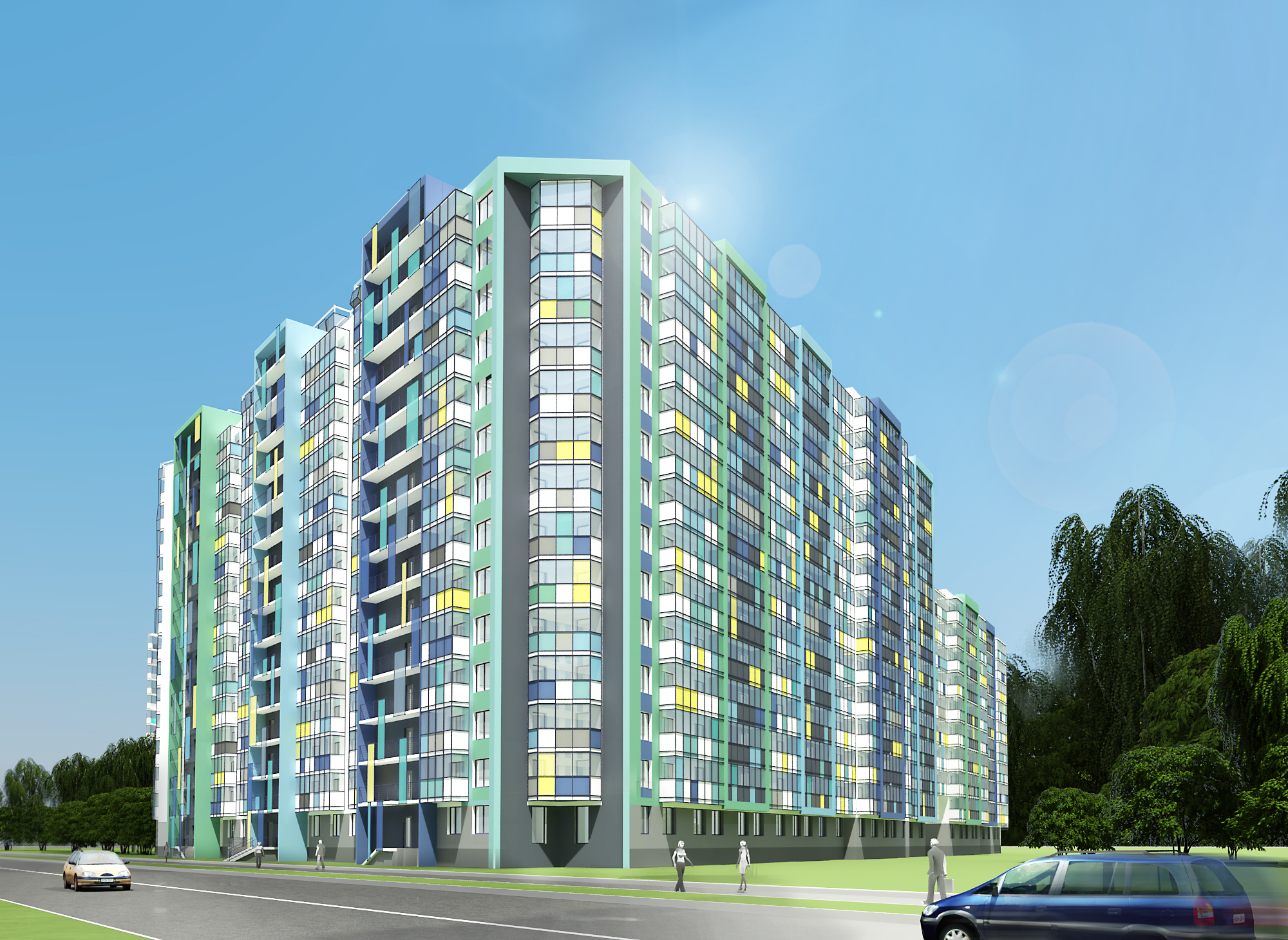 1-комнатная, 31 м² — ЖК ЖК Вернисаж