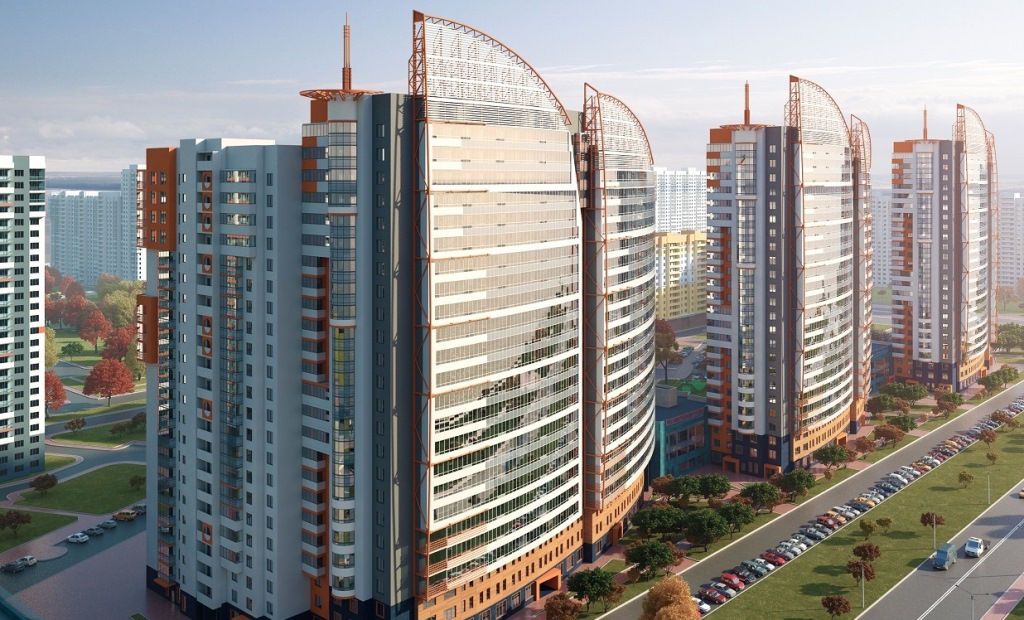 1-комнатная, 47 м² — ЖК ЖК Южная акватория (Паруса)