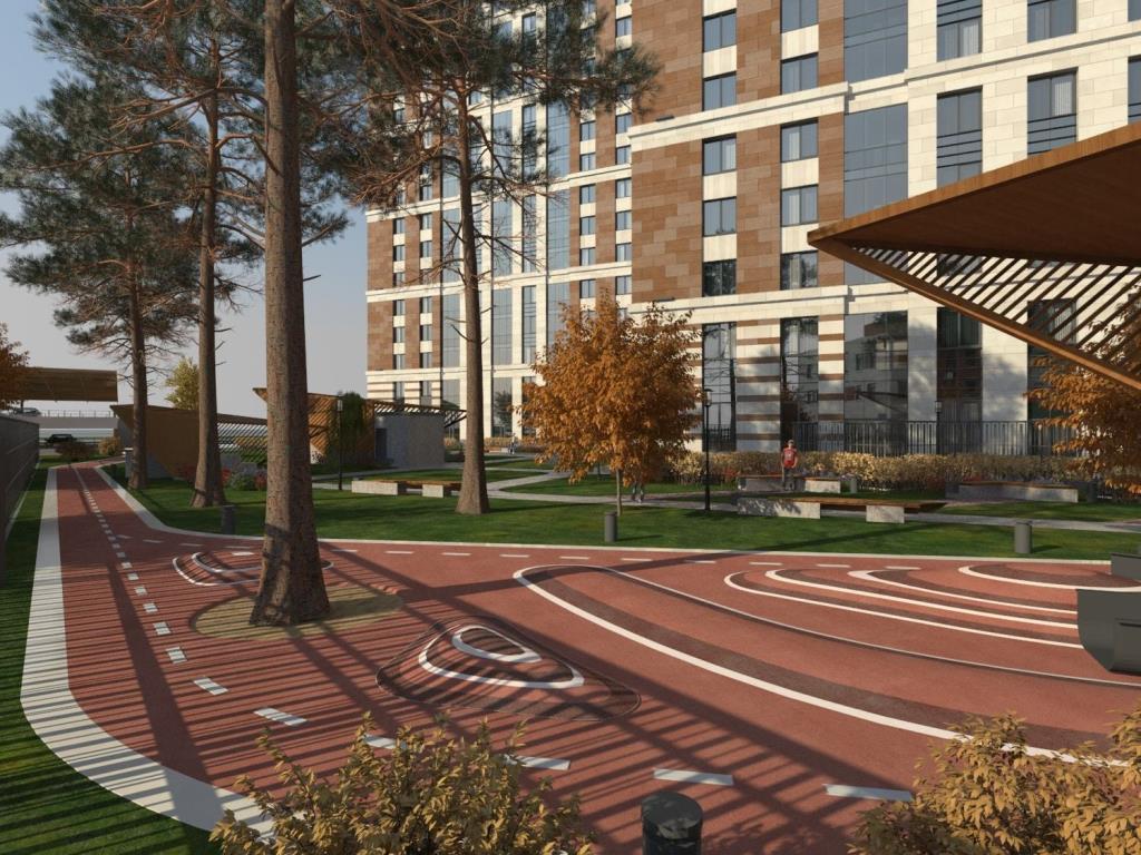 2-комнатная, 67 м² — ЖК ЖК BauHaus (Баухаус)