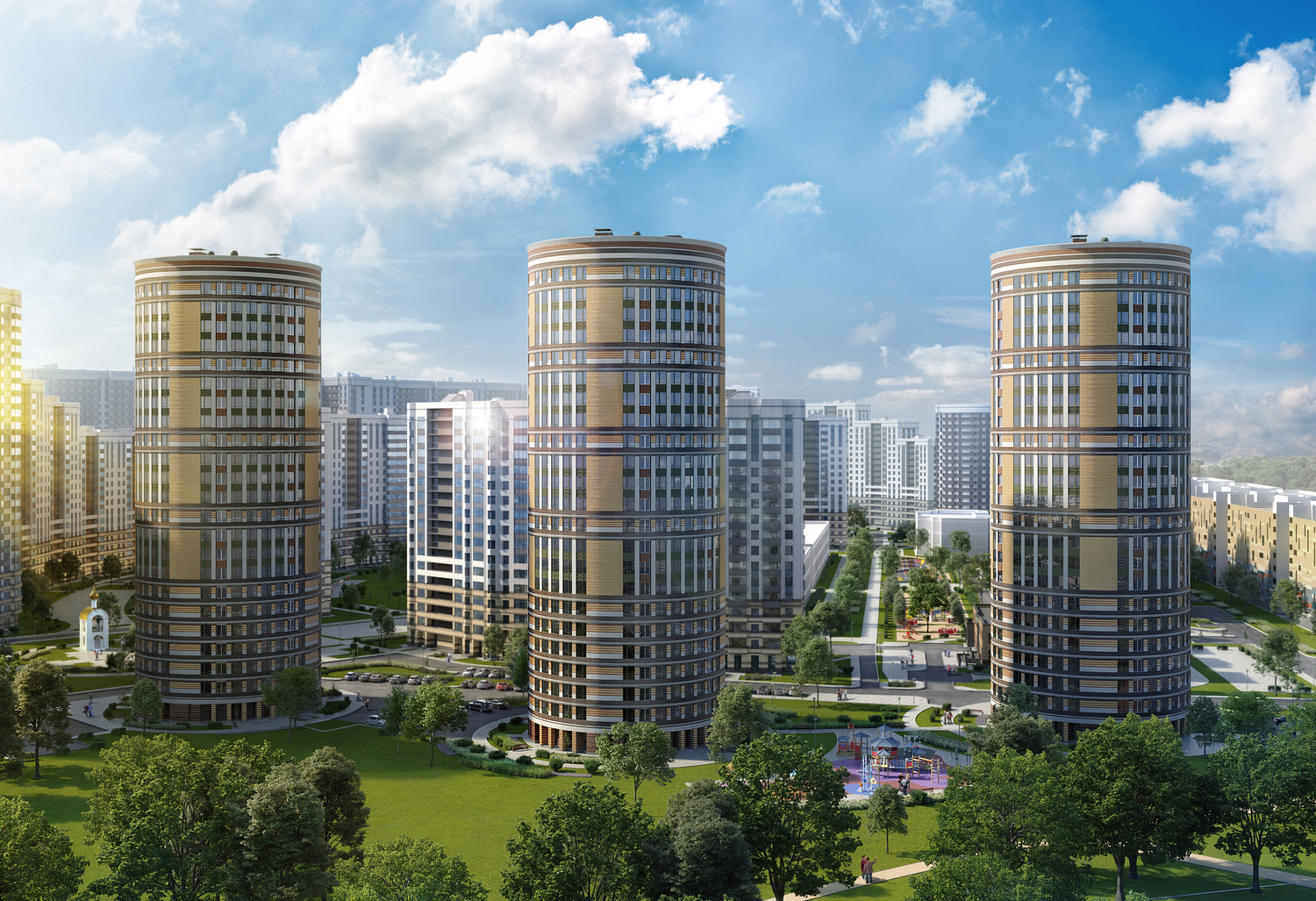 3-комнатная, 85 м² — ЖК ЖК Приморский квартал