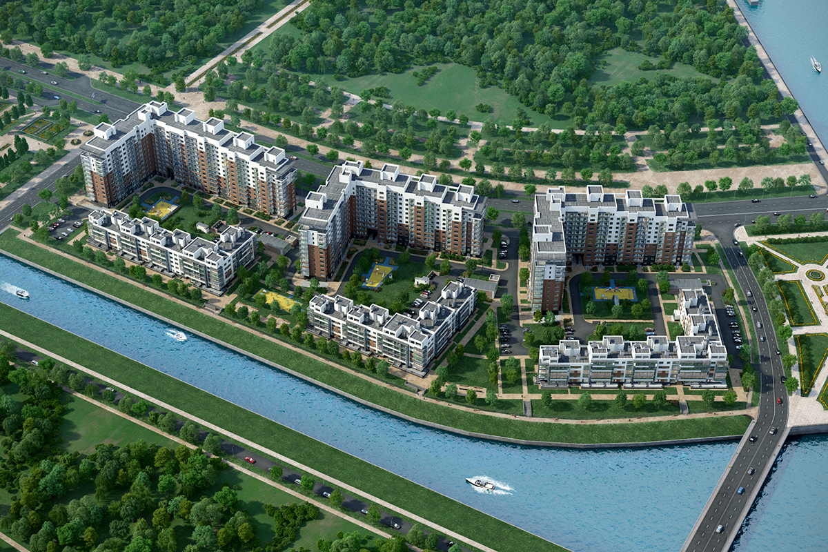 1-комнатная, 68 м² — ЖК ЖК Жемчужный берег