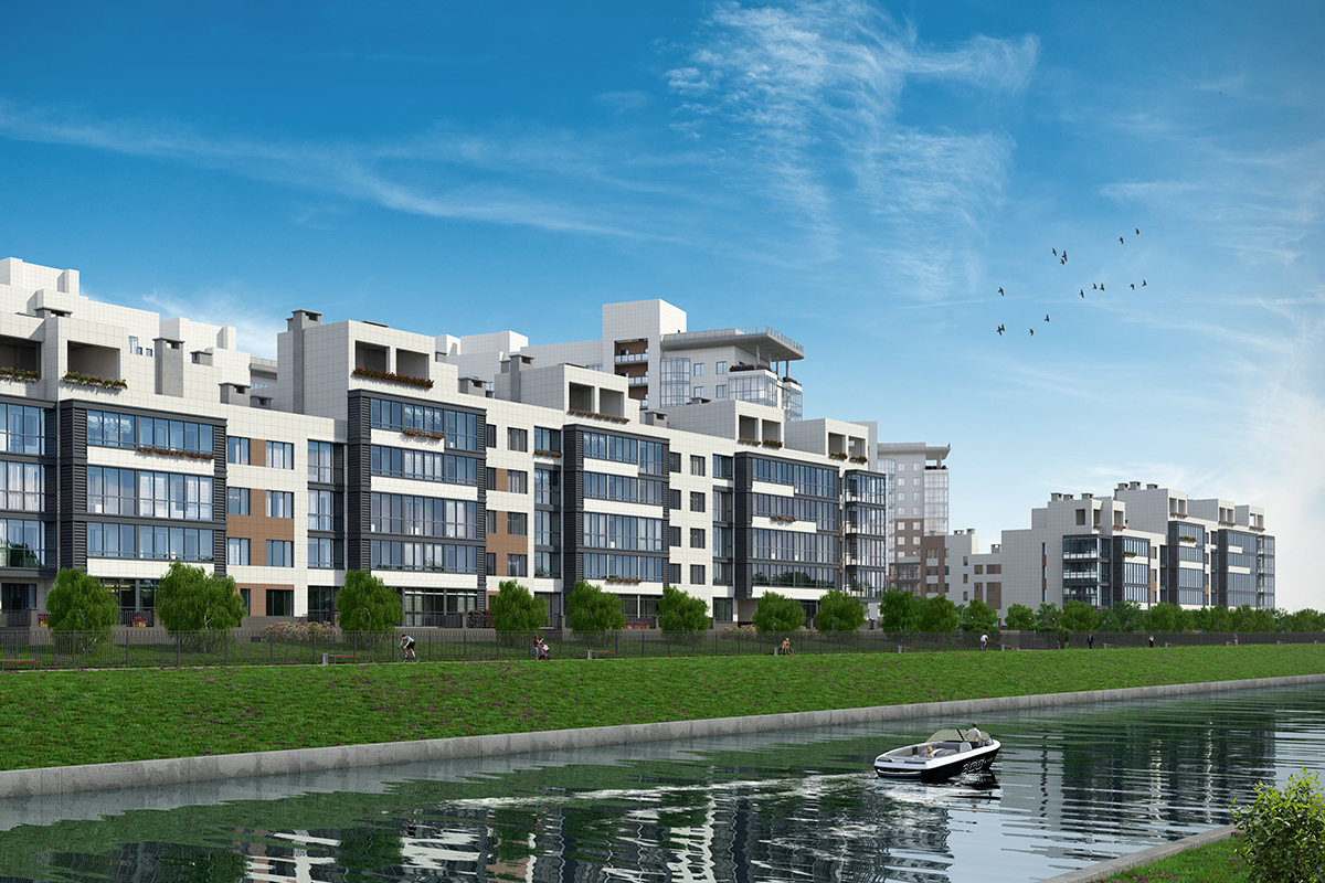 4-комнатная, 157 м² — ЖК ЖК Жемчужный берег