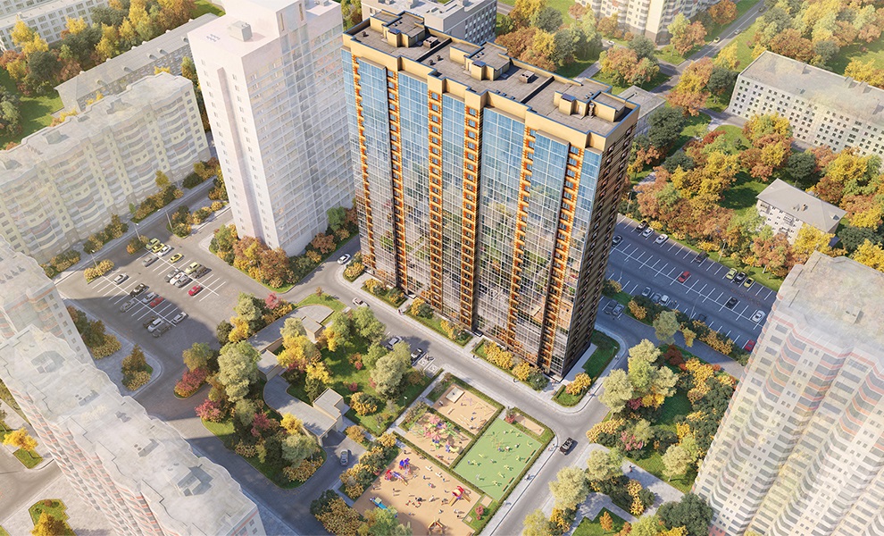 1-комнатная, 47 м² — ЖК ЖК Дом на Космонавтов