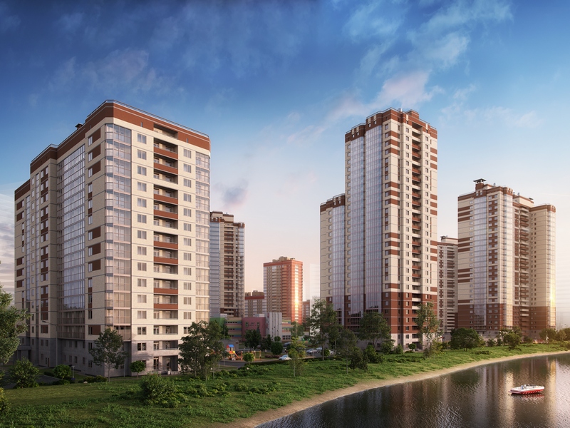 2-комнатная, 59 м² — ЖК ЖК Живи в Рыбацком