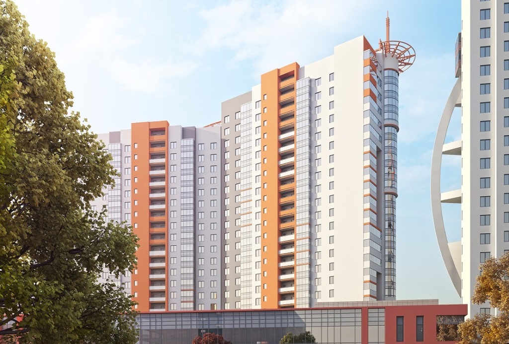 2-комнатная, 73 м² — ЖК ЖК Южная акватория (Паруса)