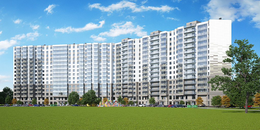 2-комнатная, 52 м² — ЖК ЖК Кудрово