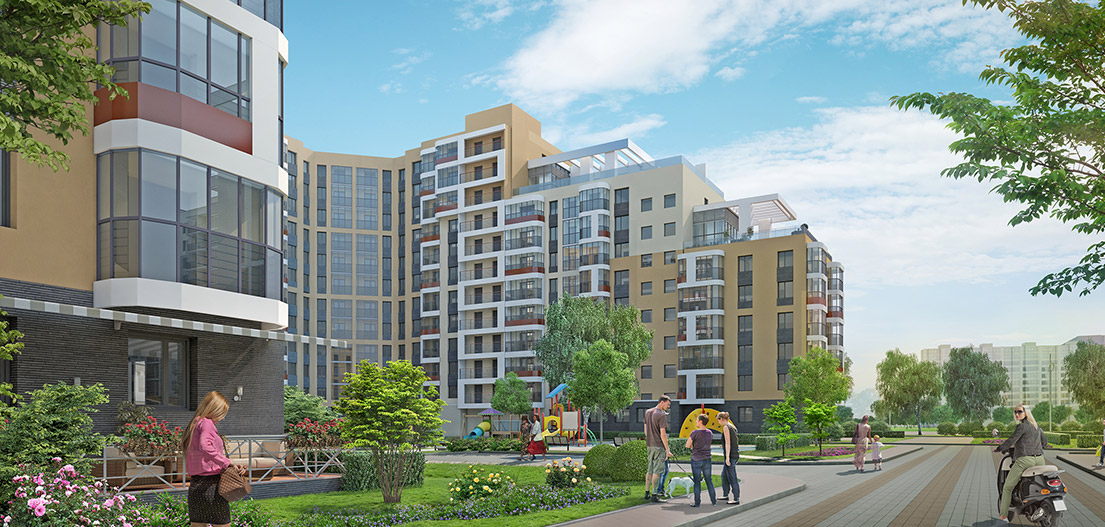 2-комнатная, 63 м² — ЖК ЖК Энфилд