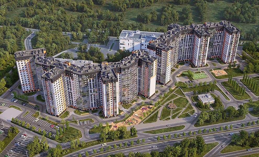 1-комнатная, 42 м² — ЖК ЖК Дом на Блюхера