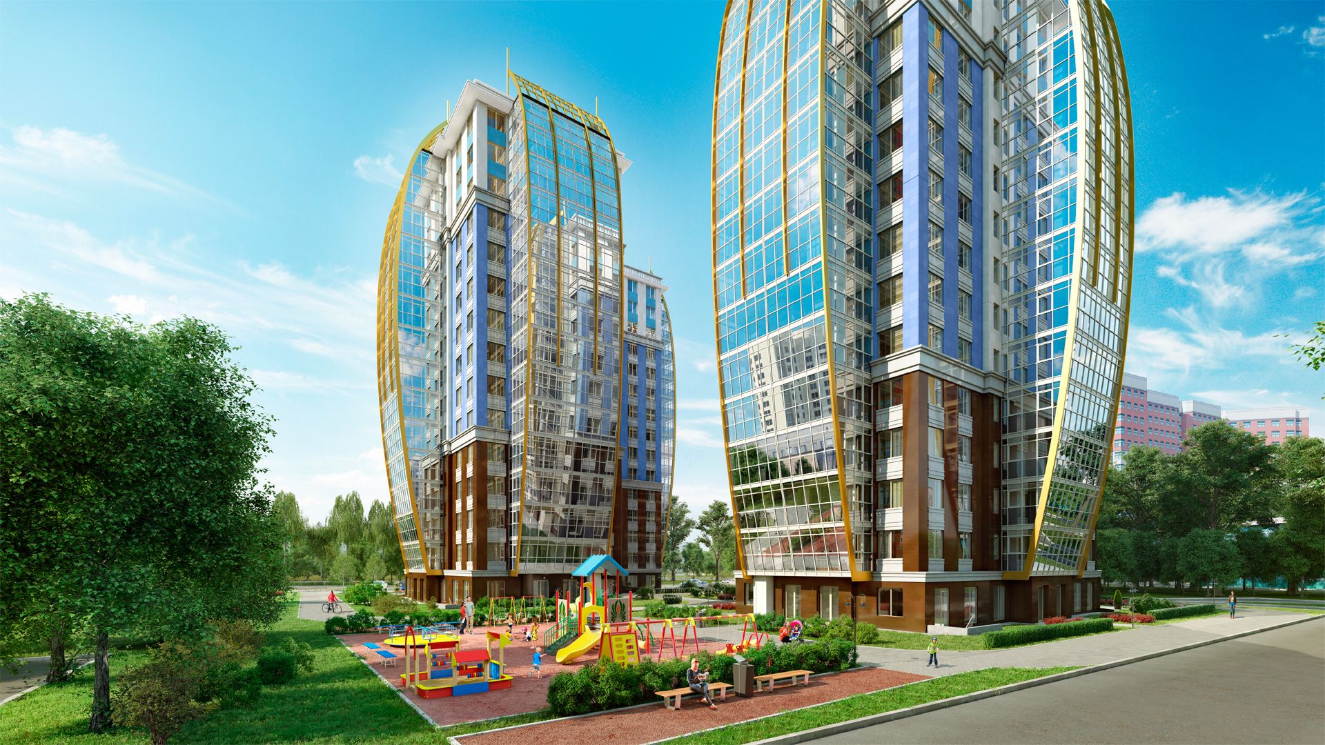 1-комнатная, 45 м² — ЖК ЖК Два Ангела