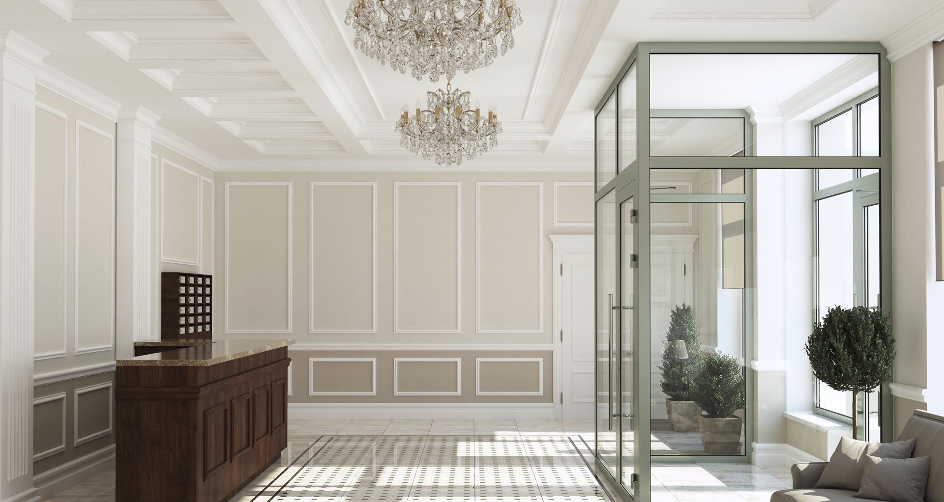 2-комнатная, 71 м² — ЖК Дом Биография