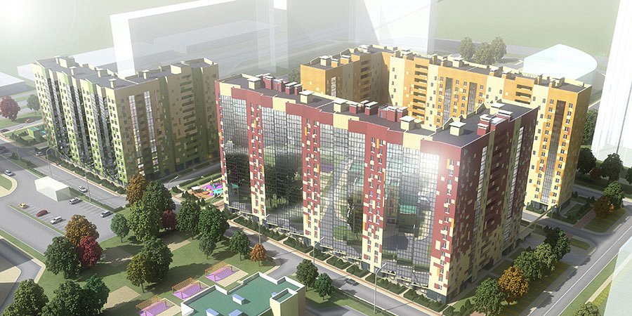 2-комнатная, 55 м² — ЖК ЖК Кирилл и Дарья