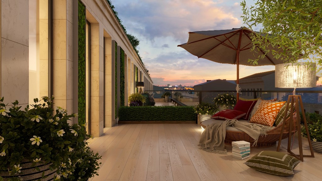 2-комнатная, 90 м² — ЖК Апарт-отель Ye's Marata (Йес Марата)