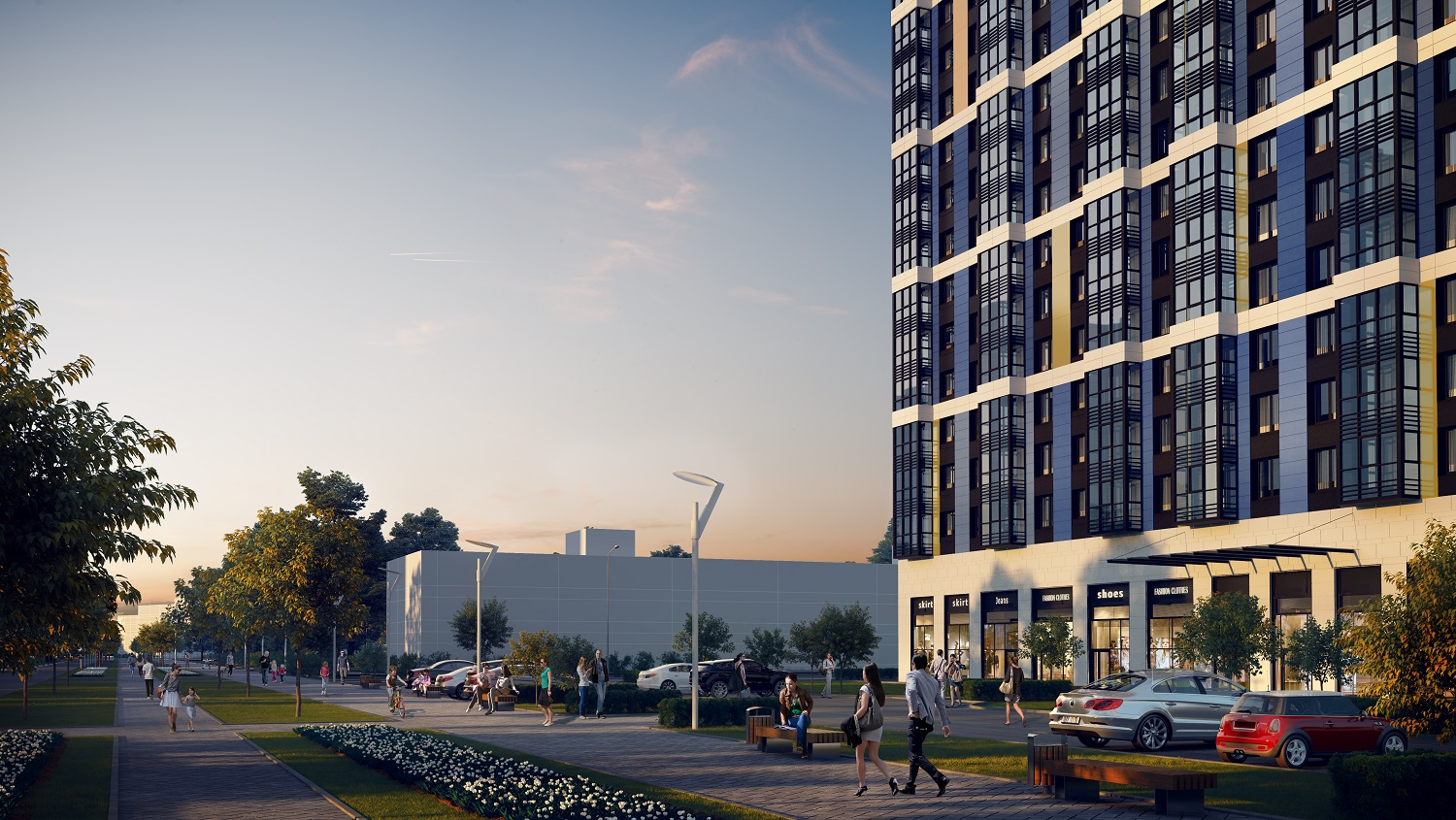 2-комнатная, 53 м² — ЖК ЖК Legenda Героев