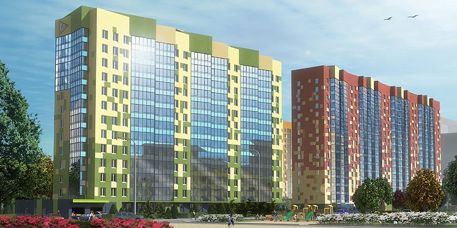 2-комнатная, 57 м² — ЖК ЖК Кирилл и Дарья