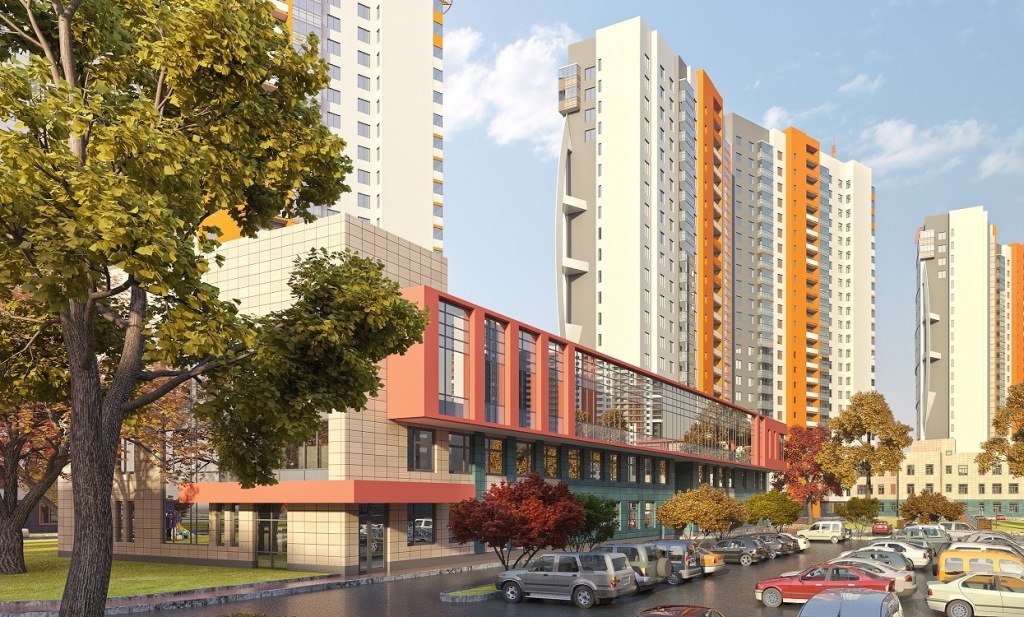 3-комнатная, 92 м² — ЖК ЖК Южная акватория (Паруса)