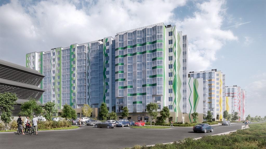 2-комнатная, 56 м² — ЖК ЖК Ювента