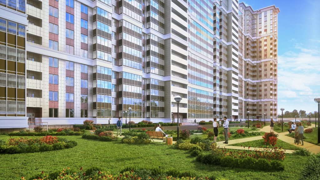 1-комнатная, 34 м² — ЖК ЖК Полис на Неве