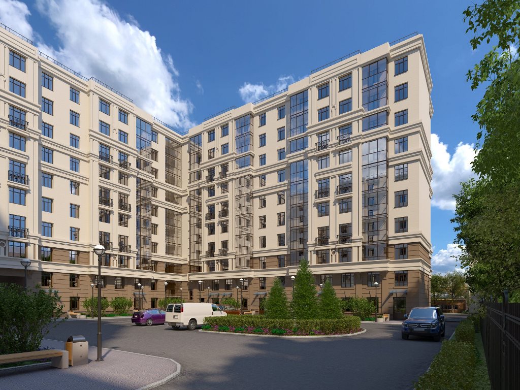 2-комнатная, 78 м² — ЖК ЖК Дом у Каретного