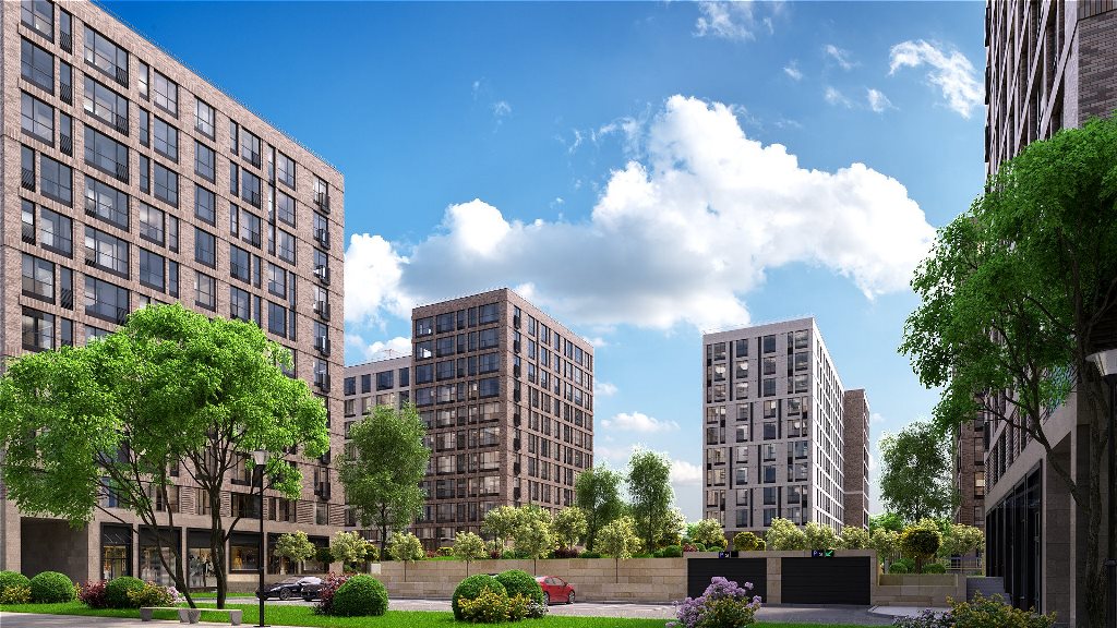 1-комнатная, 43 м² — ЖК ЖК Лиговский сити - Второй квартал (Ligovsky City)